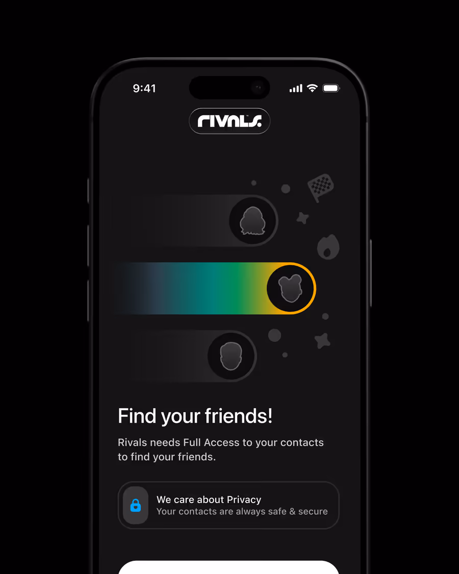 Rivals — screen 1